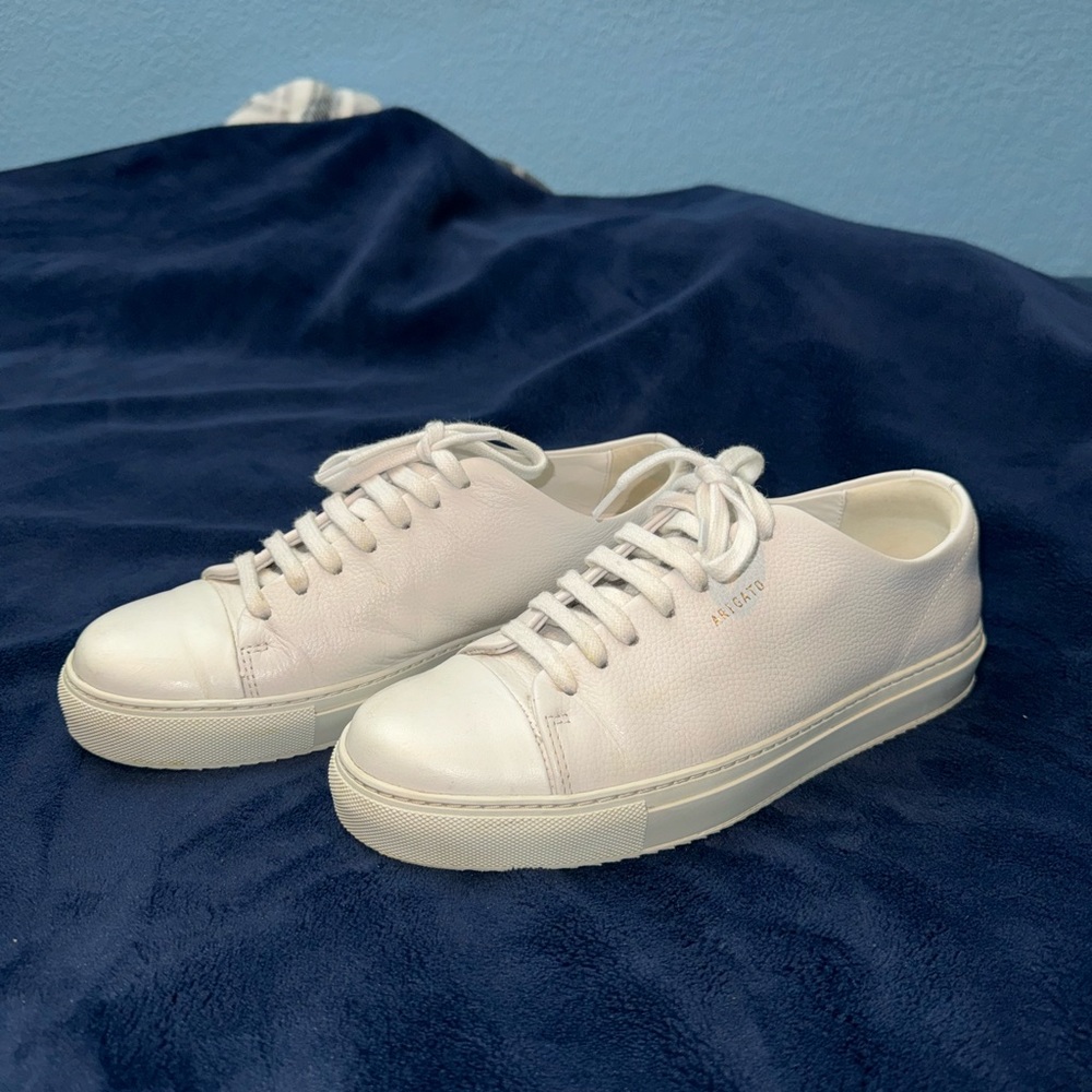 White Leather Axel Arigato Shoes